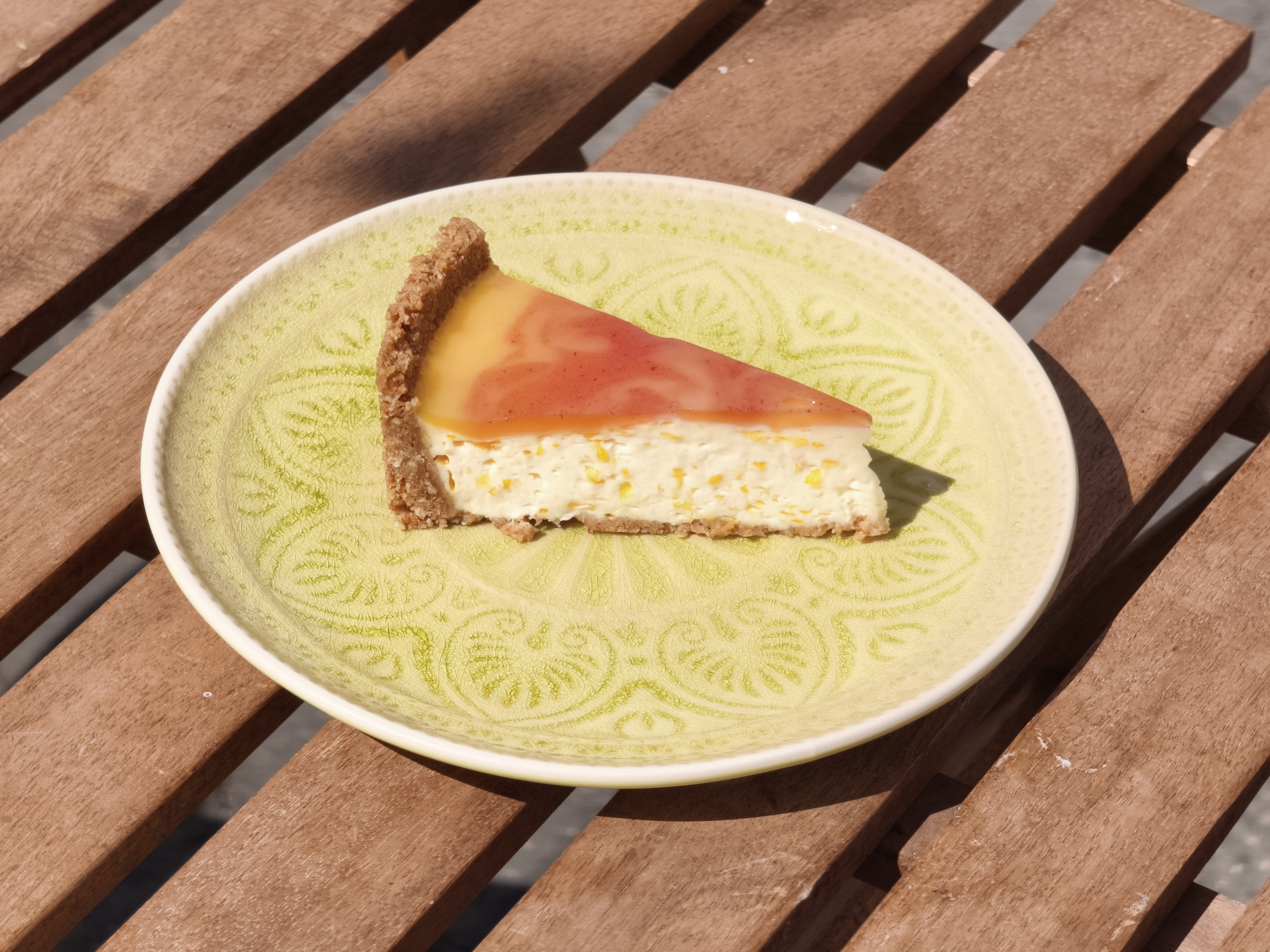 mandarinkový cheeseake